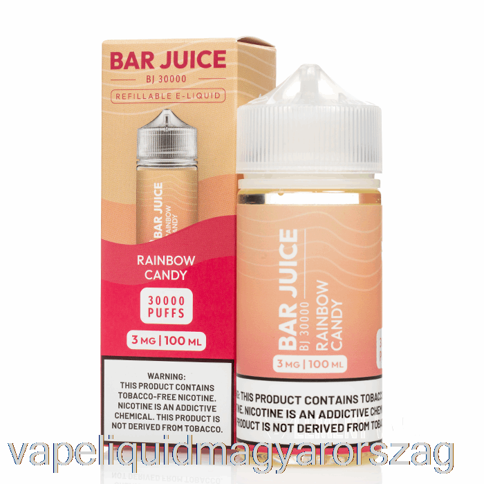 Szivárványcukorka - Szeletlé - 100ml 0mg Vape E Cigi